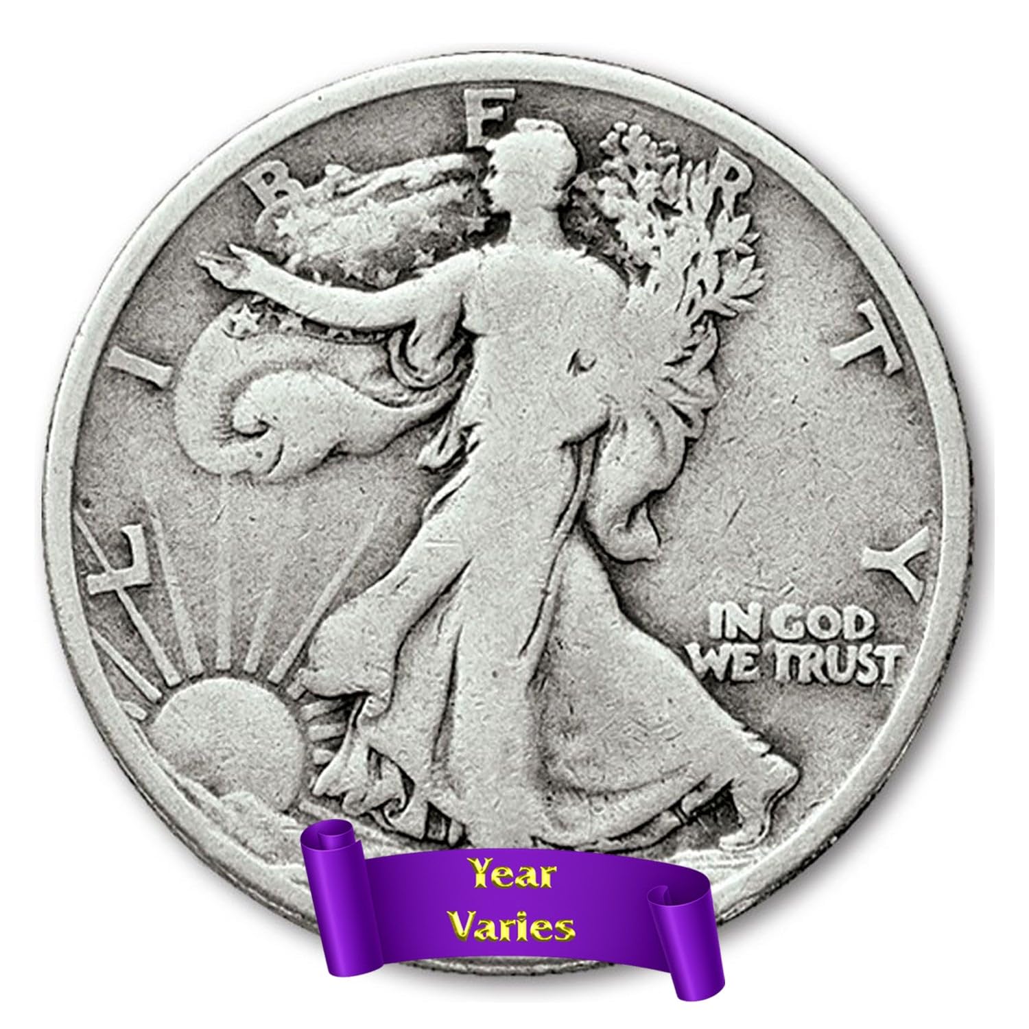 1964 Various Mint Marks or Earlier - 90% Silver 3-Coin Set